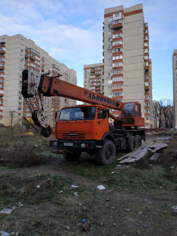 Аренда автокрана-вездехода Камаз Ульяновец
