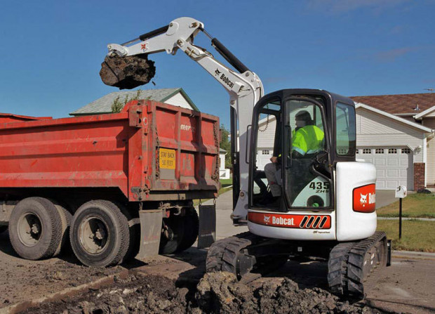 Аренда гусеничного мини-экскаватора Komatsu, Hitachi